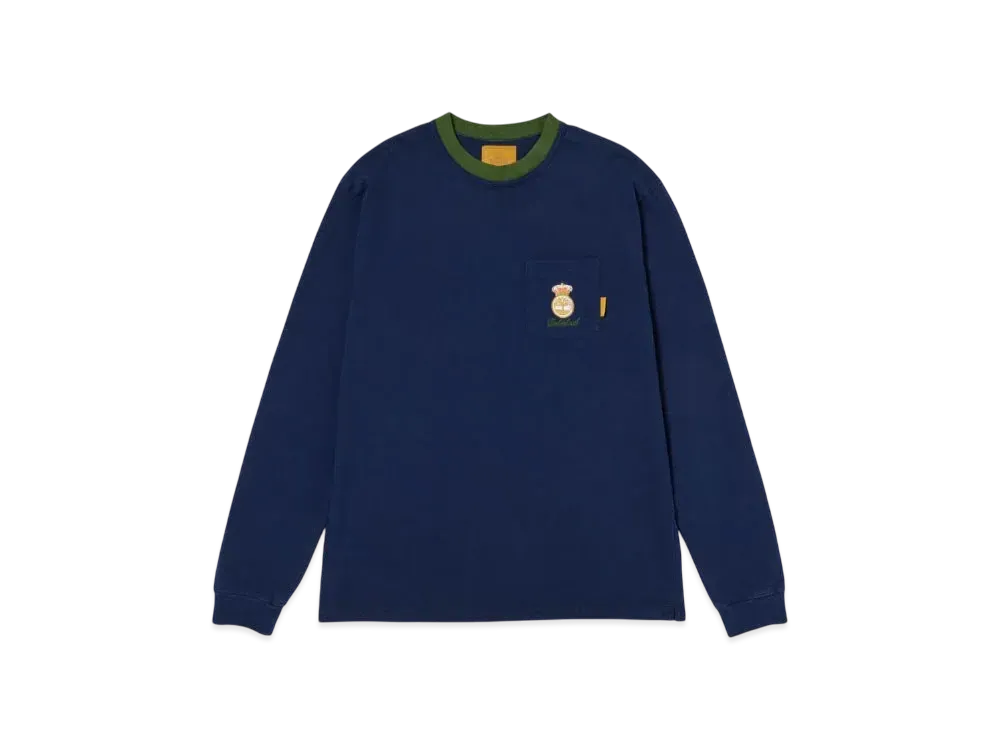 Timberland Allgender Long Sleep Pocket Tee "Dark Sapphire"