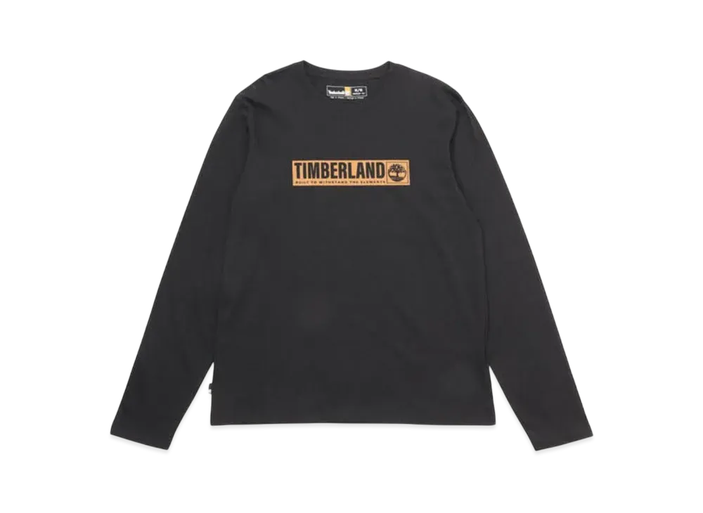 Timberland Men's Long Sleep Holiday Pack Tee "Black"