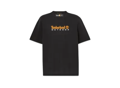 Timberland Men's Short Sleeve Outdoor Graphic Tee "Black"