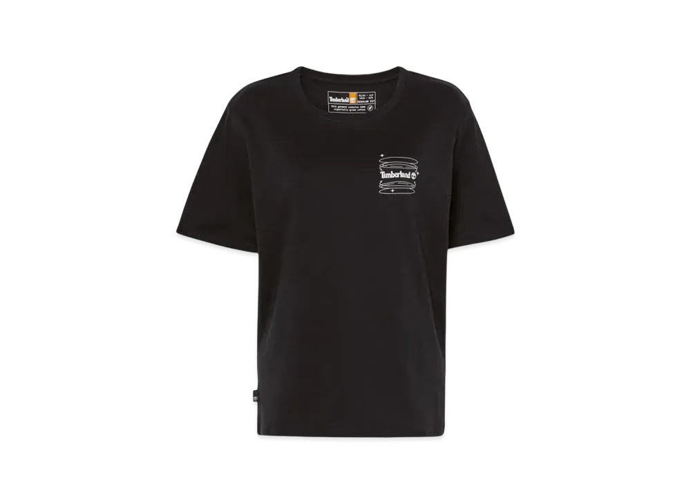 Timberland Ladies Short Sleeve Timber Fresh Graphic Tee "Black"