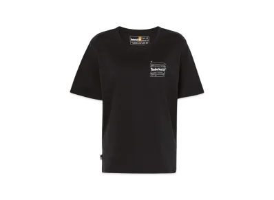 Timberland Ladies Short Sleeve Timber Fresh Graphic Tee "Black"