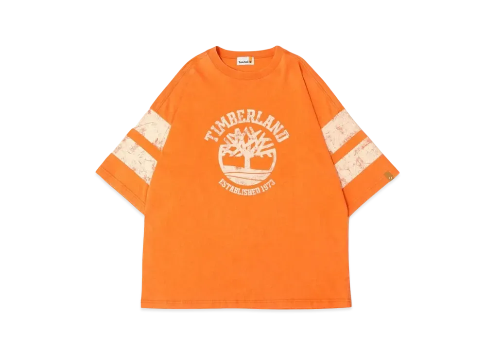 Timberland Allgender Short Sleeve Graphic Tee "Orange"