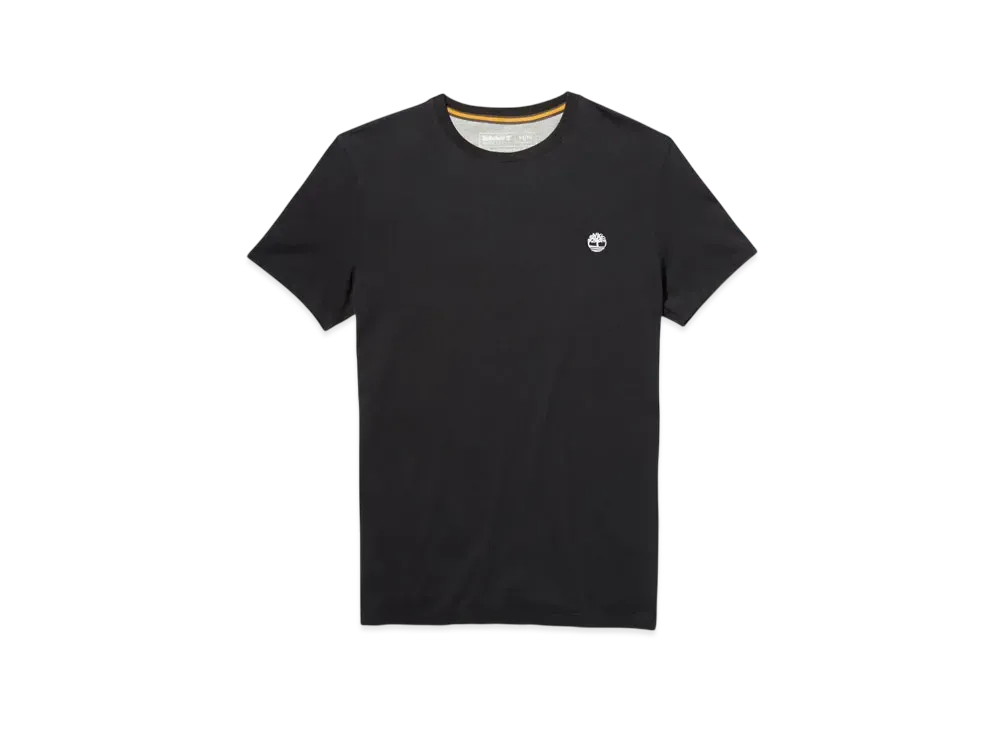 Timberland Men's Short Sleeve Dunstan River Jersey Crew Tee "Black"