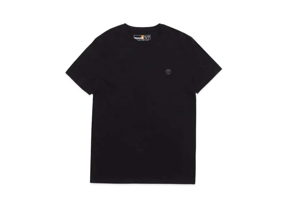 Timberland Men's Short Sleeve Dunstan River Jersey Crew Tee "Black Pavement"