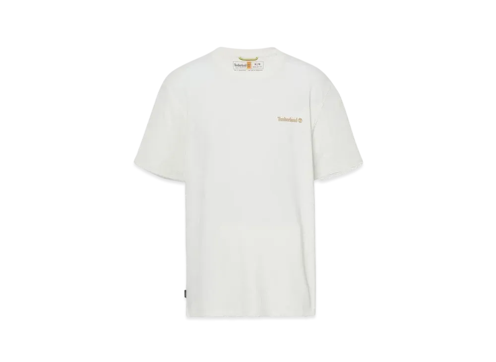 Timberland Men's Short Sleeve Polartec Quick Dry Breathable Fabric Tee "White"