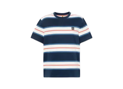 Timberland Men's Short Sleeve Stripe Tee "Dark Sapphire"