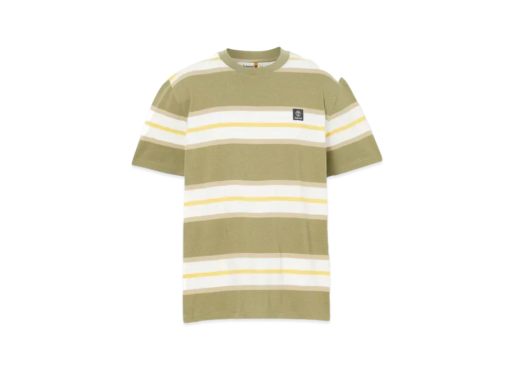Timberland Men's Short Sleeve Stripe Tee "Castle Earth"