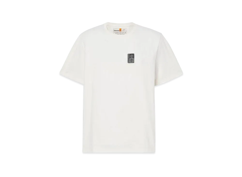 Timberland Allgender Short Sleeve Night Hike Tee "White"