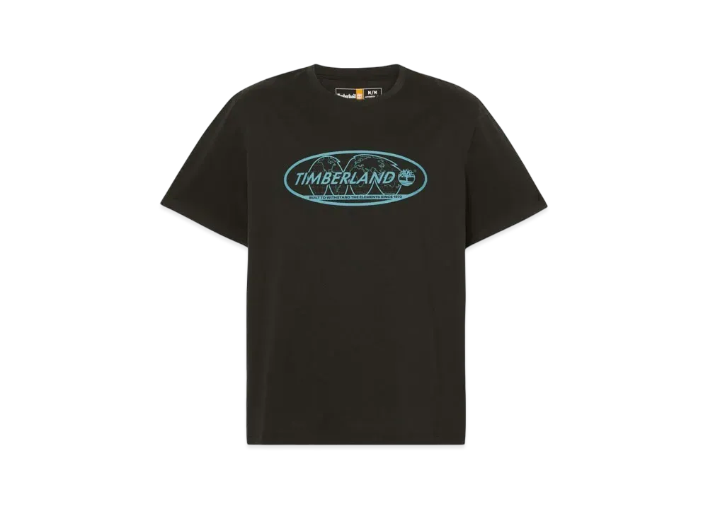 Timberland Allgender Short Sleeve Back Graphic Tee "Black"