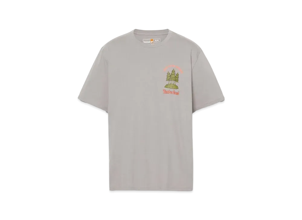 Timberland Allgender Short Sleeve Rising Sun Graphic Tee "Cloud Burst"