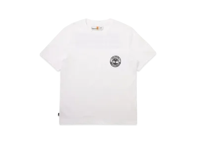Timberland Men's Short Sleeve Graphic Pocket Tee "White"