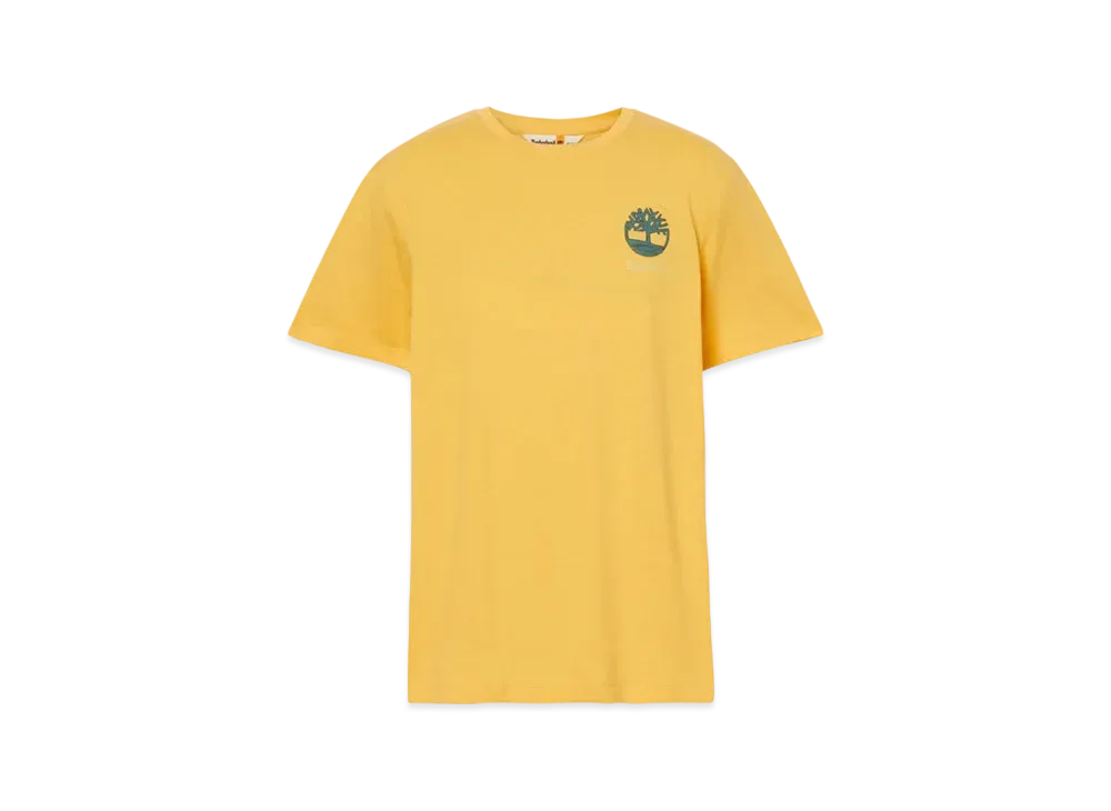 Timberland Men's Short Sleeve Back Graphic Tee "Mimosa"