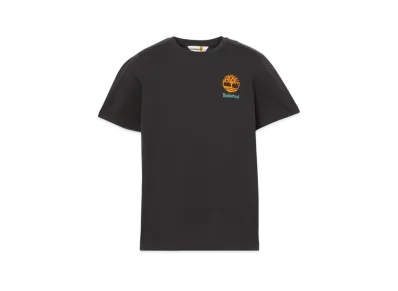 Timberland Men's Short Sleeve Back Graphic Tee "Black"