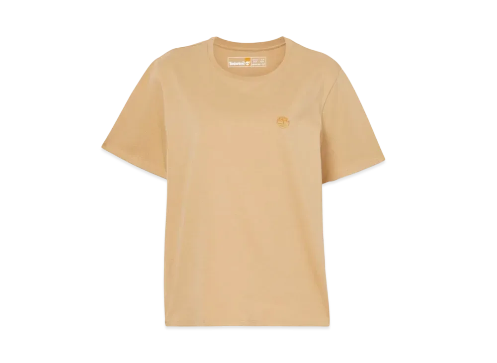 Timberland Ladies Short Sleeve Dunstan Tee "Light Wheat Boots"