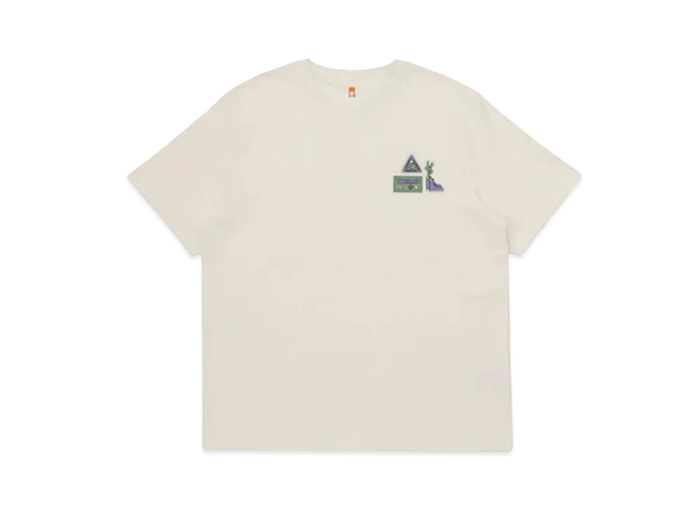 Timberland Allgender Short Sleeve Knit Badge Tee "White"