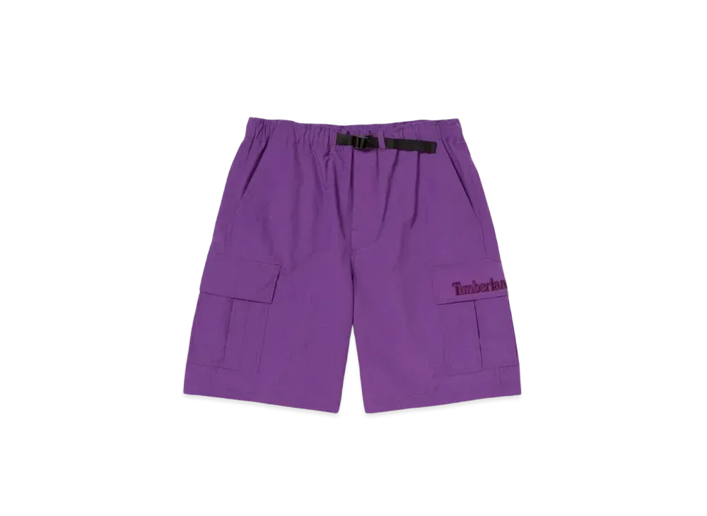 Timberland Allgender Nylon Cargo Shorts "Grape Wine"