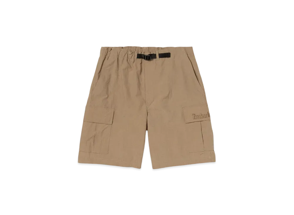 Timberland Allgender Nylon Cargo Shorts "Beige"