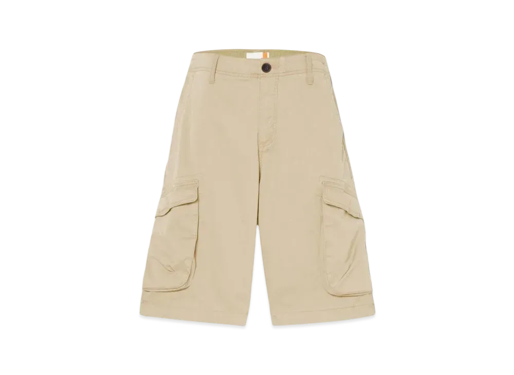 Timberland Men's Heritage Relax Twill Cargo Shorts "Light Brown"