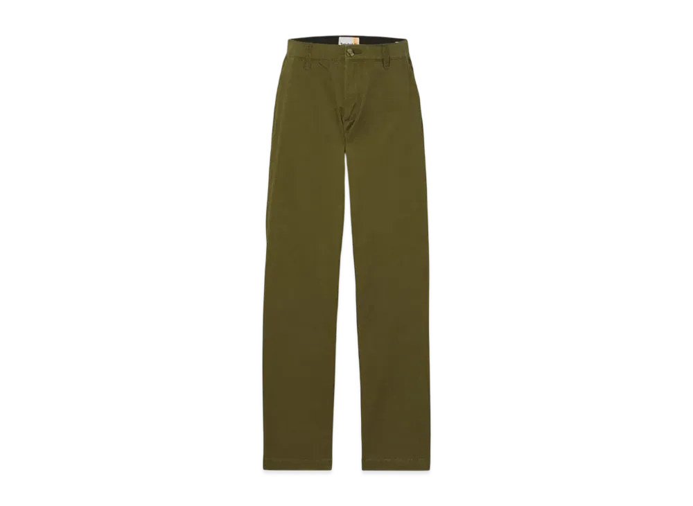 Timberland Men's Twill Chino Pants "Dark Olive"