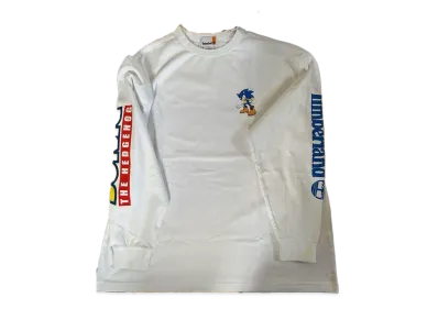 Timberland x SONIC THE HEDGEHOG Long Sleeve Graphic Tee "White"