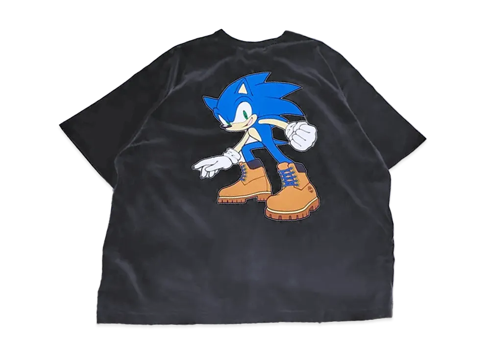 Timberland x SONIC THE HEDGEHOG Short Sleeve Graphic Tee "Black"