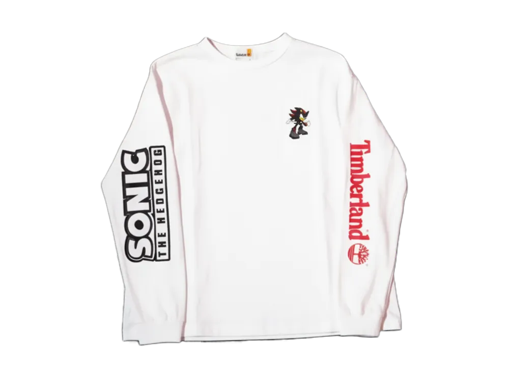Timberland x SONIC THE HEDGEHOG Long Sleeve Graphic Tee "White"