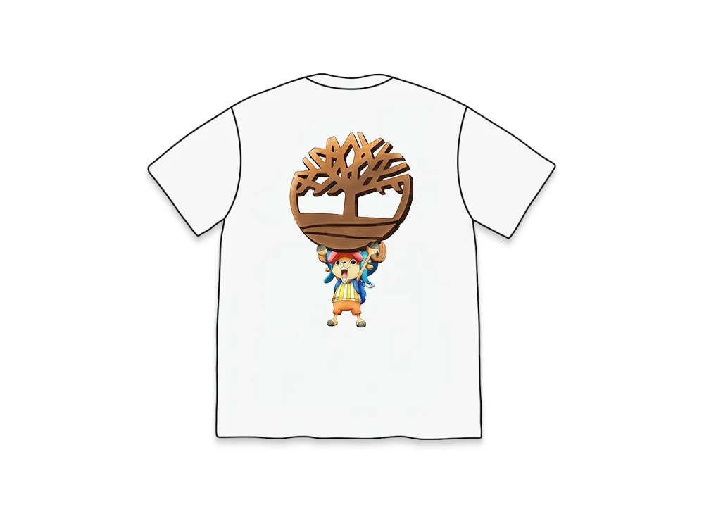 Timberland x One Piece Mugiwara Store S/S Graphic Tee (Chopper) "White"