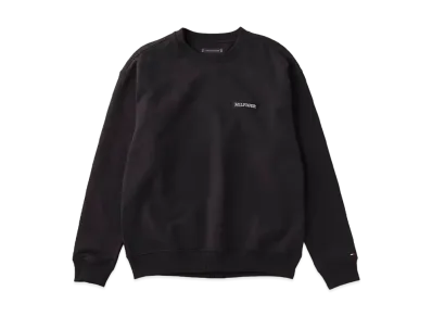 TOMMY HILFIGER Monotype Heavy Twill Sweatshirt "Black"