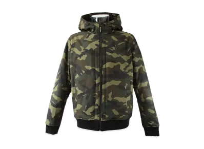 TOMMY HILFIGER Boa Lining Hoodie Soft Shell Jacket American Casual Street Casual "Camo"