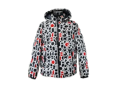 TOMMY HILFIGER Nylon Hooded Puff Blouson "Lo1"