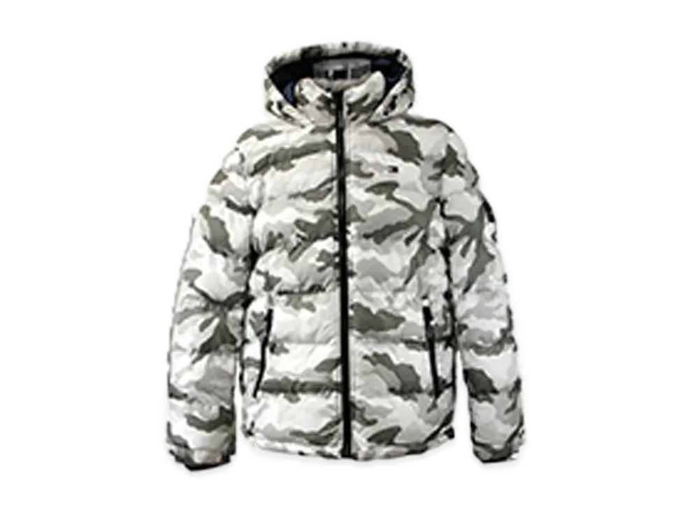 TOMMY HILFIGER Nylon Hooded Puff Blouson "4W1"