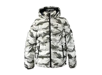 TOMMY HILFIGER Nylon Hooded Puff Blouson "4W1"