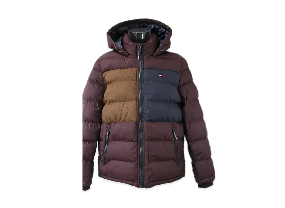 TOMMY HILFIGER Nylon Hooded Puff Blouson "2Po"