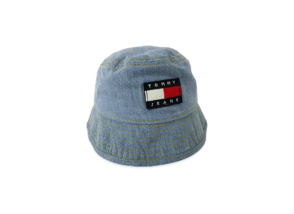 TOMMY JEANS Denim Bucket Hat "LightWashDenim"