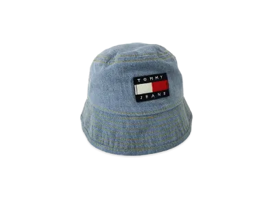 TOMMY JEANS Denim Bucket Hat "LightWashDenim"