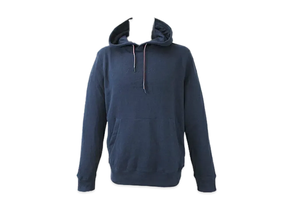 TOMMY HILFIGER Embroidered Chest Logo Pullover Hoodie "Navy"