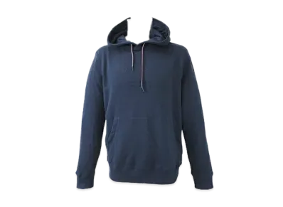 TOMMY HILFIGER Embroidered Chest Logo Pullover Hoodie "Navy"