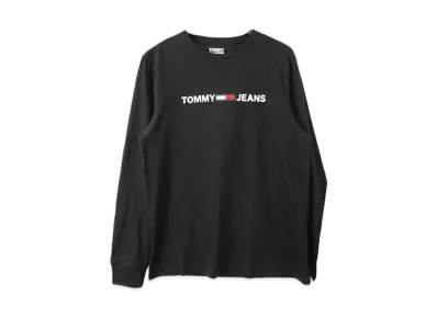 TOMMY JEANS Horizon Long Sleeve T-Shirt Us Model "DeepBlack"