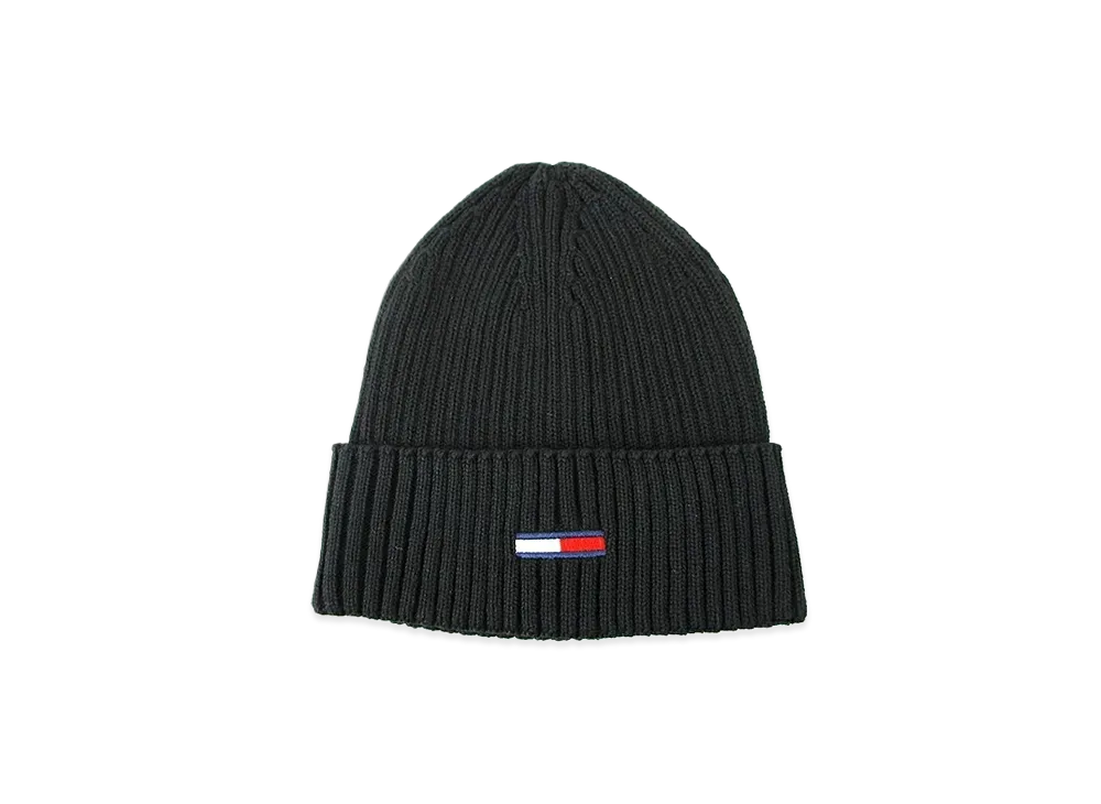 TOMMY JEANS Flag Rib Beanie "TwilightNavy"
