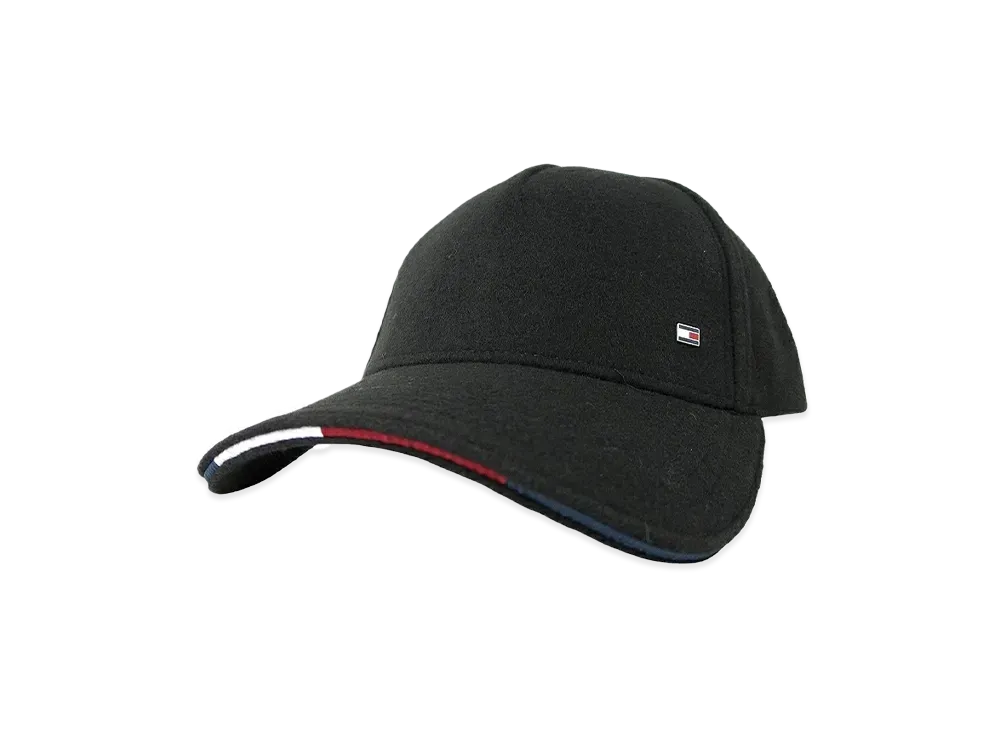 TOMMY HILFIGER Elevated Corporate Cap "Black"