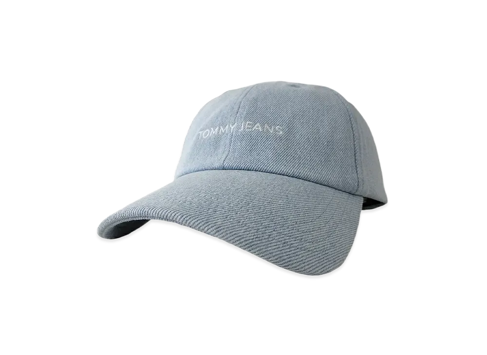TOMMY JEANS Logo Embroidered Denim Cap "Denim"