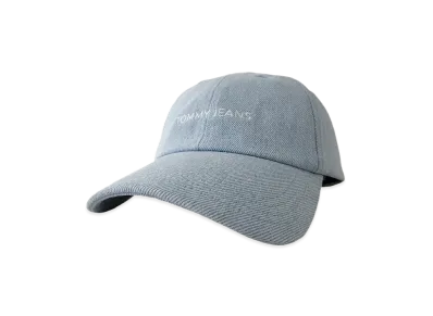 TOMMY JEANS Logo Embroidered Denim Cap "Denim"
