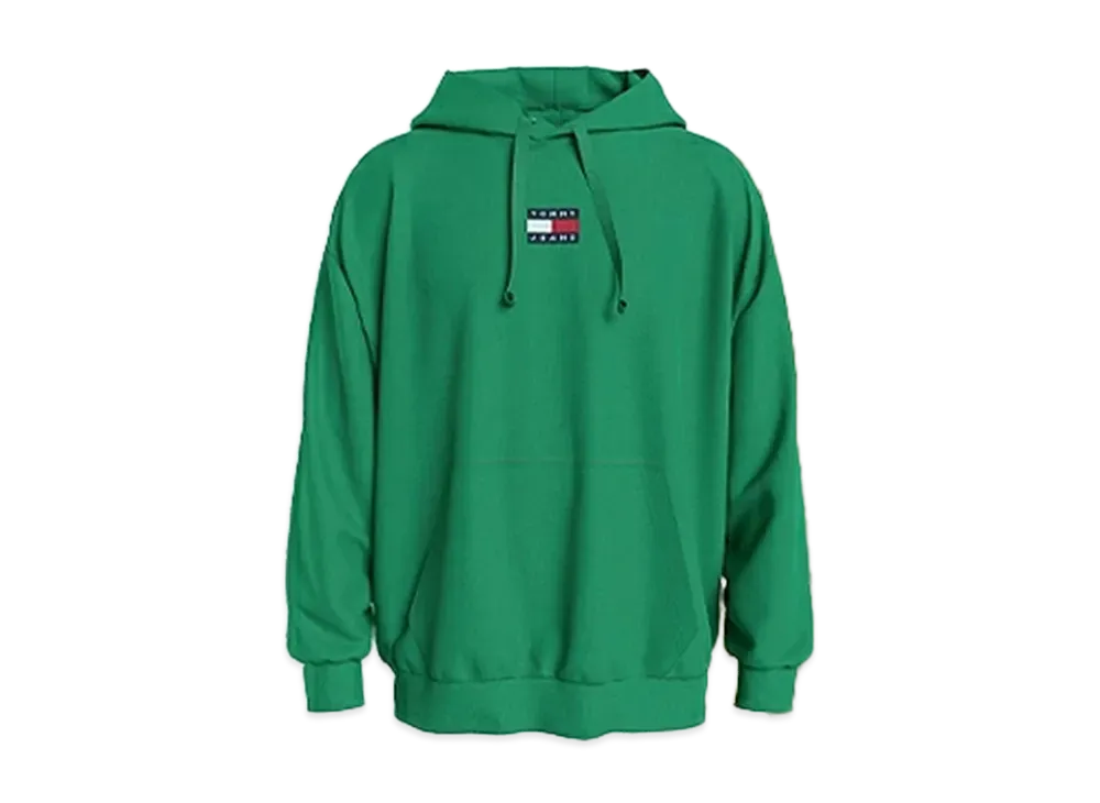 TOMMY JEANS Tommy Badge Hoodie Eu Model "GreenMalachite"