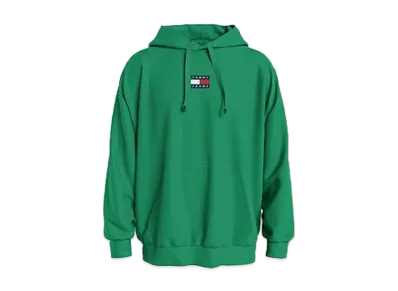TOMMY JEANS Tommy Badge Hoodie Eu Model "GreenMalachite"