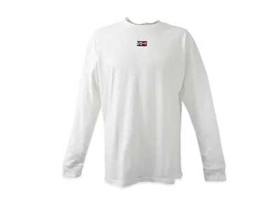 TOMMY JEANS Tommy Script Long Sleeve T-Shirt "White"