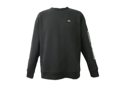 TOMMY JEANS Linear Placement Crew Sweatshirt Eu Model "Black"