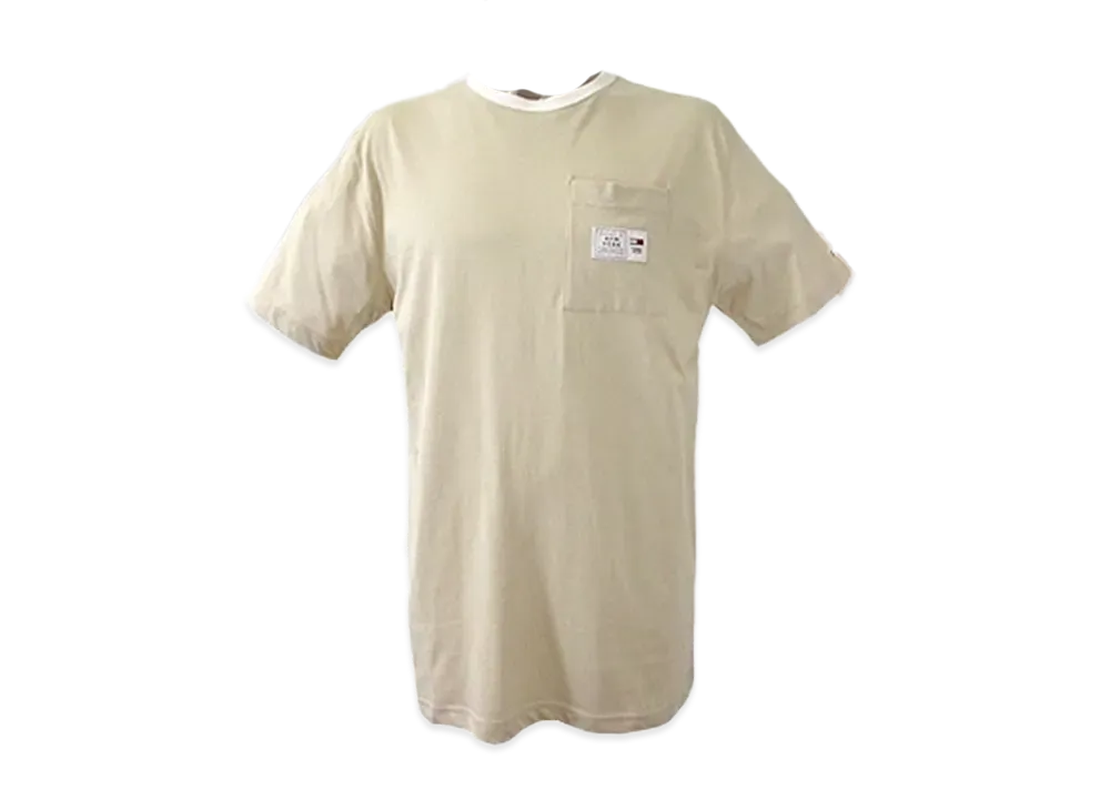 TOMMY JEANS Classic Label Ringer Pocket T-Shirt "ClassicBeige"