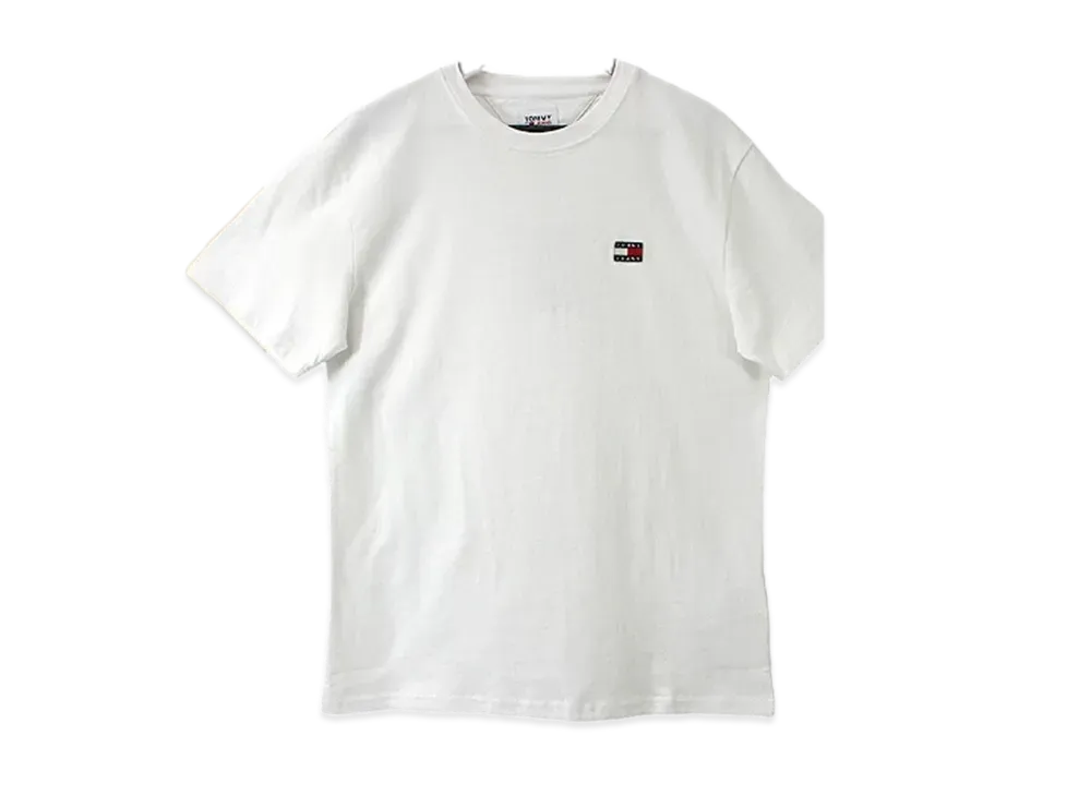 TOMMY JEANS Classic Badge Logo T-Shirt "White"