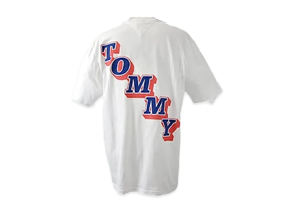 TOMMY JEANS Skate College Pop T-Shirt "White"