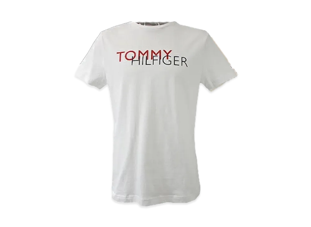 TOMMY HILFIGER Graphic Short Sleeve T-Shirt "White"